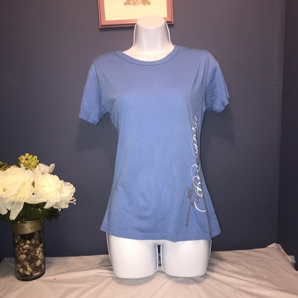 Emi Sportswear Graphic Tee | Casual Short Sleeve Top | Everyday Basic S